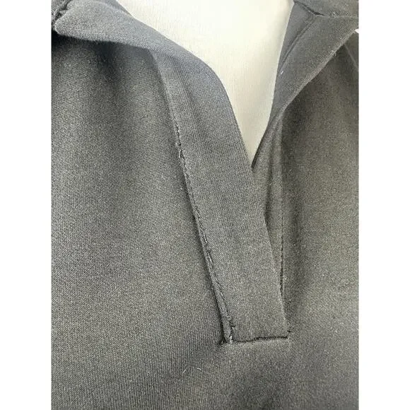 Tuckernuck x Pomander Place Black Easy Polo Swing Sweatshirt Size M/L Top - Picture 5 of 16